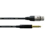 TV, Audio-Video si Foto - Accesorii TV si audio - Cabluri si adaptoare video - Cablu Microfon, Cordial, Negru, XLR mama - jack 6.3 mm, 10 metri - Infinity.ro