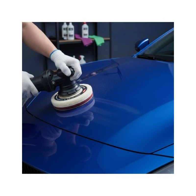 Auto si Moto - Intretinere auto - Produse curatare auto - Pad Polish Lana Mediu, 150mm, Amio - Infinity.ro