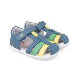 Fashion, accesorii si bijuterii - Copii - Incaltaminte copii - Sandale copii - Sandale din piele pentru copii Garvalin 252332, indigo (Marime: 26 (16,2-16,7 cm)) - Infinity.ro