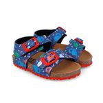 Fashion, accesorii si bijuterii - Copii - Incaltaminte copii - Sandale copii - Sandale pentru copii cu dinozauri Garvalin, 252472, albastru (Marime: 22 (13,5-14,1 cm)) - Infinity.ro