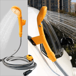 Sport si Outdoor - Camping - Mobilier pentru camping - Alte piese de mobilier pentru camping - Dus portabil auto, pentru camping, cu pompa de apa si alimentare 12V, portocaliu - Infinity.ro