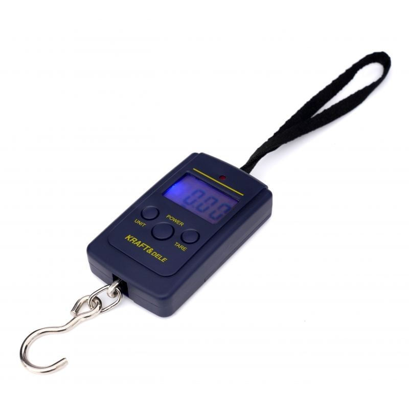 Casa si Gradina - Constructii - Depozitare, transport si protectie - Cantare electronice comerciale - Cantar electric de mana cu carlig, 50 kg, Kd11414, Kraft&Dele - Infinity.ro