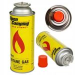 Sport si Outdoor - Camping - Bucatarie de camping - Arzatoare si accesorii - Cartus de gaz pentru arzator, SilverTools, 400ml, IK1004-02 - Infinity.ro