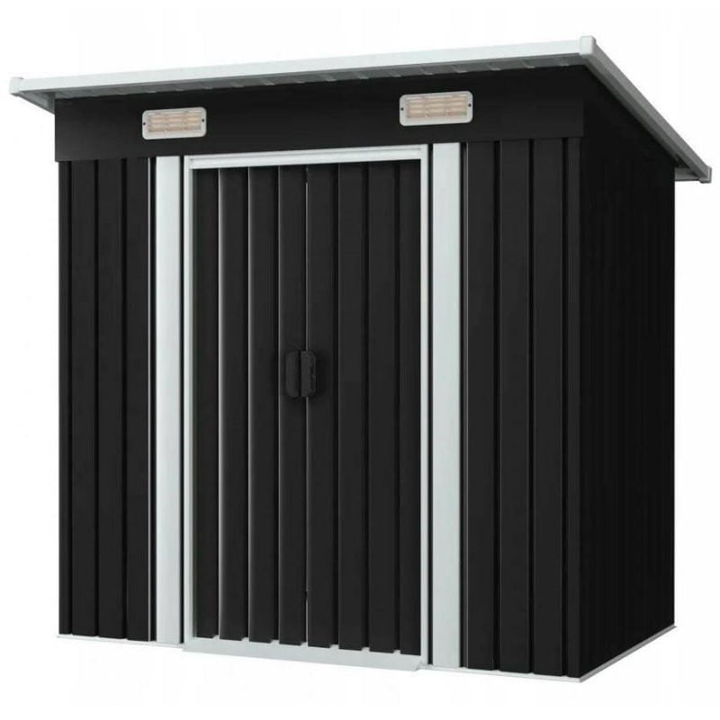 Casa si Gradina - Gradina si terasa - Casute de gradina - Casuta de gradina din otel galvanizat, Bass Polska, 1,2x1,9x1,8 m, BH 28560 - Infinity.ro