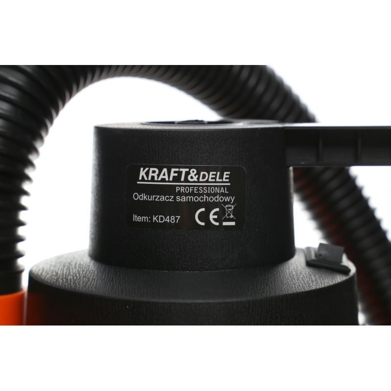 Electronice si Electrocasnice - Ingrijirea locuintei - Aspiratoare - Mini aspirator auto, 12V 155W, KD487, Kraft&Dele - Infinity.ro
