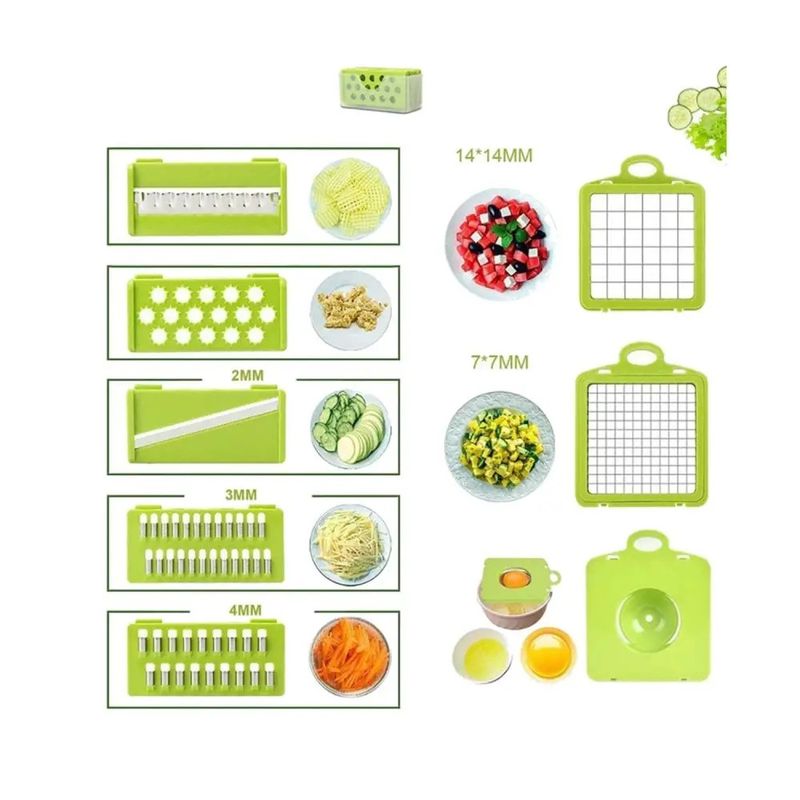 Casa si Gradina - Bucatarie si vesela - Ustensile bucatarie - Razatori si curatatoare - Razatoare pentru legume, Bass Polska, 1.2 l, 7 accesorii, BH10247 - Infinity.ro