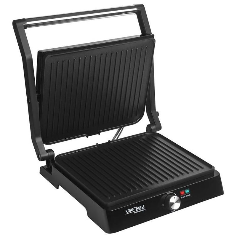 Electronice si Electrocasnice - Electrocasnice bucatarie - Aparate de gatit & desert - Gratare electrice - Grill Electric 2400W, Kraft&Dele, KD4103 - Infinity.ro