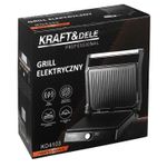 Electronice si Electrocasnice - Electrocasnice bucatarie - Aparate de gatit & desert - Gratare electrice - Grill Electric 2400W, Kraft&Dele, KD4103 - Infinity.ro