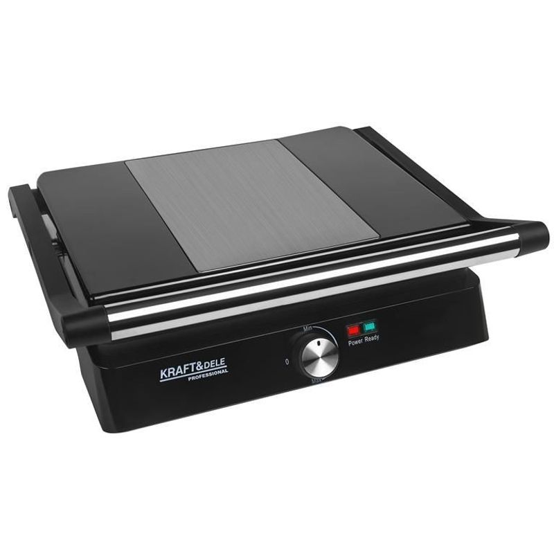 Electronice si Electrocasnice - Electrocasnice bucatarie - Aparate de gatit & desert - Gratare electrice - Grill Electric 2400W, Kraft&Dele, KD4103 - Infinity.ro