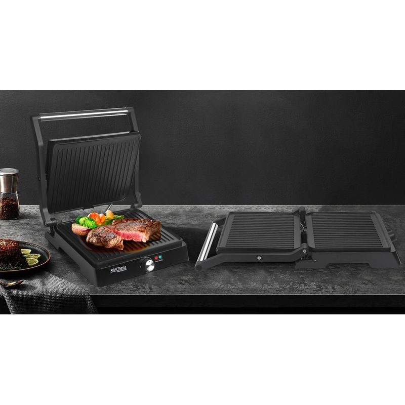 Electronice si Electrocasnice - Electrocasnice bucatarie - Aparate de gatit & desert - Gratare electrice - Grill Electric 2400W, Kraft&Dele, KD4103 - Infinity.ro