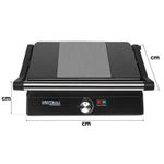 Electronice si Electrocasnice - Electrocasnice bucatarie - Aparate de gatit & desert - Gratare electrice - Grill Electric 2400W, Kraft&Dele, KD4103 - Infinity.ro