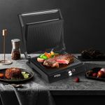 Electronice si Electrocasnice - Electrocasnice bucatarie - Aparate de gatit & desert - Gratare electrice - Grill Electric 2400W, Kraft&Dele, KD4103 - Infinity.ro