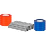 Casa si Gradina - Gradinarit si plante - Unelte gradinarit - Accesorii pentru unelte gradinarit - Cleste pentru legat plante, set 10 piese, 10000 capse, banda inclusa, pentru vita de vie, rosii, castraveti - Infinity.ro