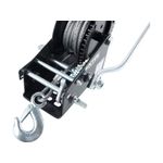 Auto si Moto - Reparatii si depanare - Scule auto - Echipamente de ridicare si sprijin - Troliu manual, EXTOL PREMIUM, 8861305, 1350kg, cablu din otel - Infinity.ro