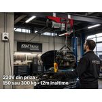 Auto si Moto - Reparatii si depanare - Scule auto - Echipamente de ridicare si sprijin - Troliu electric KRAFT&DELE 230V, 650W 150/300 kg, inaltime 12m KD2190 - Infinity.ro