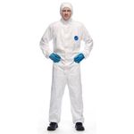 Casa si Gradina - Constructii - Echipamente de lucru - Imbracaminte protectia muncii - Combinezon de unica folosinta alb antistatic din polietilena TYVEK 500 XXXL Alb - Infinity.ro