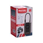 Casa si Gradina - Electrice - Echipamente electrice - Compresoare - Compresor fara fir, EXTOL PREMIUM, 8891511, USB, 10,8bar - Infinity.ro