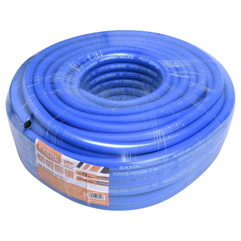 Casa si Gradina - Electrice - Echipamente electrice - Accesorii compresoare - Furtun aer, 1/2" 50m, EXTOL PREMIUM , 8865146 - Infinity.ro