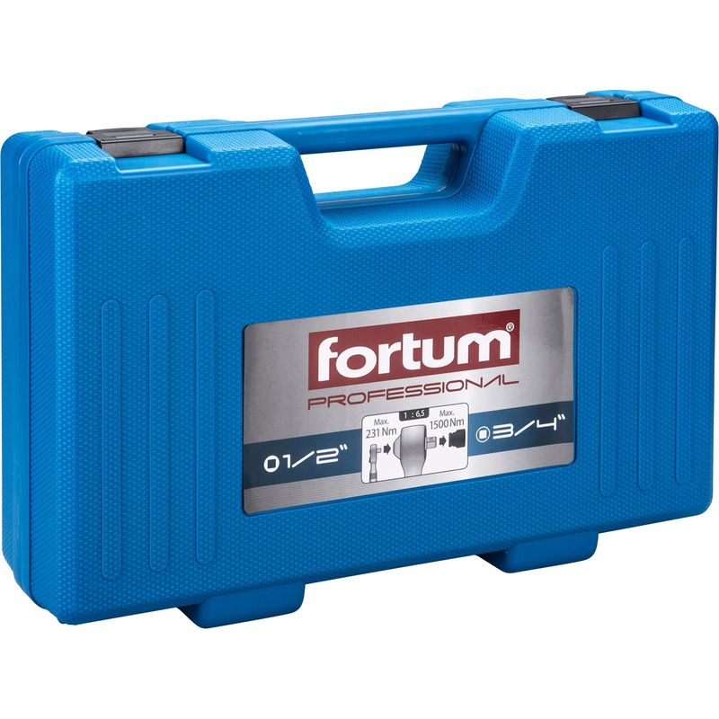 Casa si Gradina - Constructii - Scule de mana si unelte - Chei si truse chei - Multiplicator de cuplu 5 piese, FORTUM, 4704021, 1500Nm, 1/2"Fx3/4"M - Infinity.ro