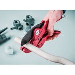Casa si Gradina - Constructii - Scule de mana si unelte - Clesti si patenti - Foarfece pentru tevi din plastic, FORTUM, 4775011, 0-42mm, lama triunghiulara - Infinity.ro