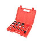 Casa si Gradina - Constructii - Scule electrice si accesorii - Seturi si accesorii pentru gaurit si insurubat - Perforatoare, EXTOL PREMIUM, 8801850, 5-35mm, set 13 buc - Infinity.ro