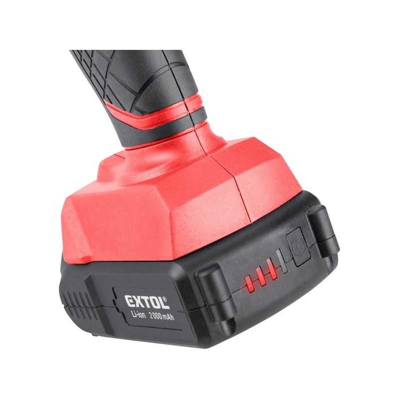 Casa si Gradina - Constructii - Vopsea si tencuieli - Pistoale si sisteme de vopsit si tencuit - Pistol aplicare a siliconului fara fir, EXTOL, 20V, 8891864, 2000mAh, 2000N - Infinity.ro