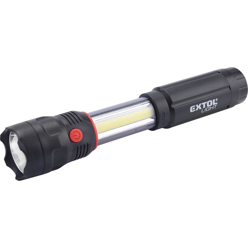 Sport si Outdoor - Camping - Articole solare camping - Lampi si lanterne camping - Torch 100 lm CREE + 150 lm COB, 43117, 3 moduri, magnet - Infinity.ro
