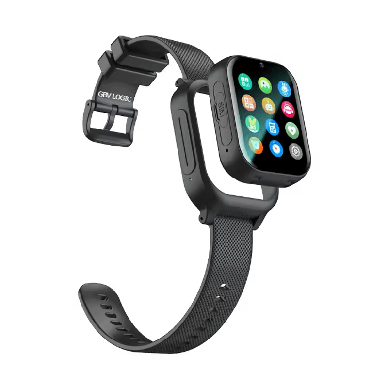 Laptop, Telefoane si Tablete - Wearables si gadgeturi - Wearables - Smartwatch-uri - Smartwatch Copii 4G cu SIM GBV LOGIC, Apel Video, localizare GPS, Control Parental,buton SOS, Functii de Siguranta - Infinity.ro