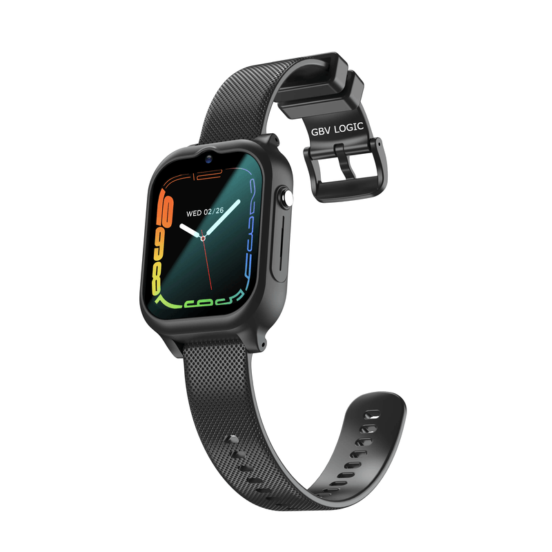Laptop, Telefoane si Tablete - Wearables si gadgeturi - Wearables - Smartwatch-uri - Smartwatch Copii 4G cu SIM GBV LOGIC, Apel Video, localizare GPS, Control Parental,buton SOS, Functii de Siguranta - Infinity.ro