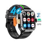 Laptop, Telefoane si Tablete - Wearables si gadgeturi - Wearables - Smartwatch-uri - Smartwatch Android GBV Logic 16GB,  Independent cu SIM, 4G/5G, GPS,  WiFi, 2 camere 2MP+8MP, Apel Video, Ecran HD - Infinity.ro