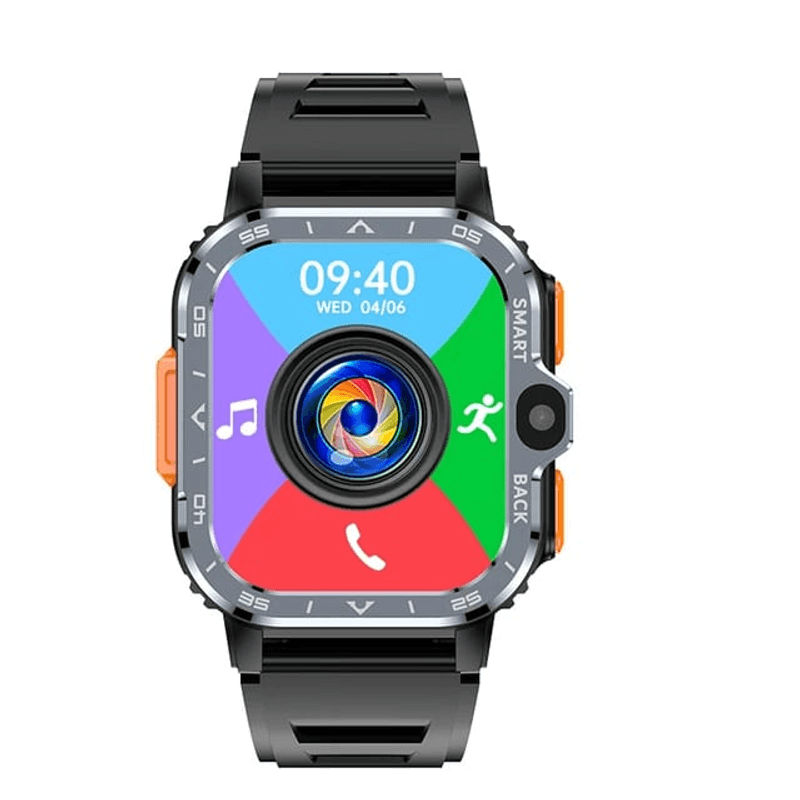 Laptop, Telefoane si Tablete - Wearables si gadgeturi - Wearables - Smartwatch-uri - Smartwatch Android GBV Logic 16GB,  Independent cu SIM, 4G/5G, GPS,  WiFi, 2 camere 2MP+8MP, Apel Video, Ecran HD - Infinity.ro