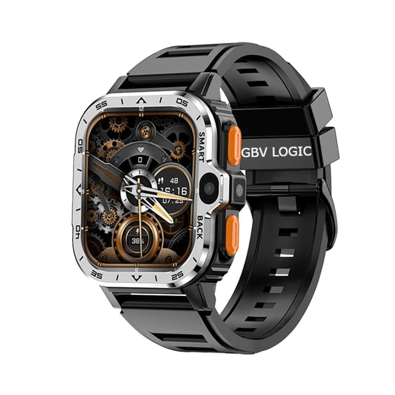 Laptop, Telefoane si Tablete - Wearables si gadgeturi - Wearables - Smartwatch-uri - Smartwatch Android GBV Logic 16GB,  Independent cu SIM, 4G/5G, GPS,  WiFi, 2 camere 2MP+8MP, Apel Video, Ecran HD - Infinity.ro