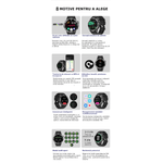 Laptop, Telefoane si Tablete - Wearables si gadgeturi - Wearables - Smartwatch-uri - Smartwatch AMOLED GBV LOGIC VG40, Apel Bluetooth, Ritm Cardiac, Oxigen Sange, Monitorizare Somn, Moduri Sportive - Infinity.ro