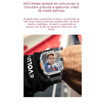 Laptop, Telefoane si Tablete - Wearables si gadgeturi - Wearables - Smartwatch-uri - Smartwatch Android GBV Logic 16GB,  Independent cu SIM, 4G/5G, GPS,  WiFi, 2 camere 2MP+8MP, Apel Video, Ecran HD - Infinity.ro