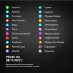 Laptop, Telefoane si Tablete - Wearables si gadgeturi - Wearables - Smartwatch-uri - Smartwatch AMOLED GBV LOGIC VG40, Apel Bluetooth, Ritm Cardiac, Oxigen Sange, Monitorizare Somn, Moduri Sportive - Infinity.ro