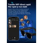 Fashion, accesorii si bijuterii - Barbati - Accesorii barbati - Ochelari de soare barbati - Ochelari Inteligenti AI GBV Logic,Camera Sony 8MP Full HD 1080P, Lentile heliomate,Difuzor si microfon incorporat - Infinity.ro