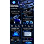 Fashion, accesorii si bijuterii - Barbati - Accesorii barbati - Ochelari de soare barbati - Ochelari Inteligenti AI GBV Logic,Camera Sony 8MP Full HD 1080P, Lentile heliomate,Difuzor si microfon incorporat - Infinity.ro
