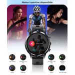 Laptop, Telefoane si Tablete - Wearables si gadgeturi - Wearables - Smartwatch-uri - Smartwatch Android 4G cu SIM GBV LOGIC ,16GB Memorie,Camera Duala 7MP+7MP,Ecran AMOLED, Apel Video,Baterie 650mAh - Infinity.ro