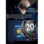 Laptop, Telefoane si Tablete - Wearables si gadgeturi - Wearables - Smartwatch-uri - Smartwatch Android 4G cu SIM GBV LOGIC ,16GB Memorie,Camera Duala 7MP+7MP,Ecran AMOLED, Apel Video,Baterie 650mAh - Infinity.ro