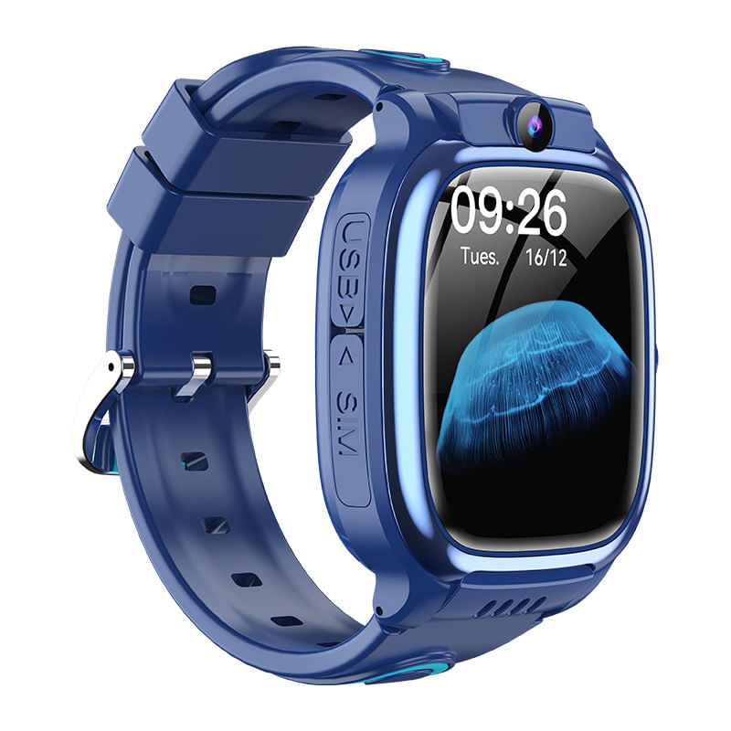 Laptop, Telefoane si Tablete - Wearables si gadgeturi - Wearables - Smartwatch-uri - Smartwatch Copii 4G cu SIM GBV LOGIC Y88, Apel Video, GPS+LBS+WiFi, Control Parental, Buton SOS, SeTracker2, Camera HD - Infinity.ro