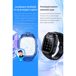 Laptop, Telefoane si Tablete - Wearables si gadgeturi - Wearables - Smartwatch-uri - Smartwatch Copii 4G cu SIM GBV LOGIC Y88, Apel Video, GPS+LBS+WiFi, Control Parental, Buton SOS, SeTracker2, Camera HD - Infinity.ro