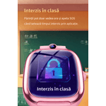 Laptop, Telefoane si Tablete - Wearables si gadgeturi - Wearables - Smartwatch-uri - Smartwatch Copii 4G cu SIM GBV LOGIC Y88, Apel Video, GPS+LBS+WiFi, Control Parental, Buton SOS, SeTracker2, Camera HD - Infinity.ro