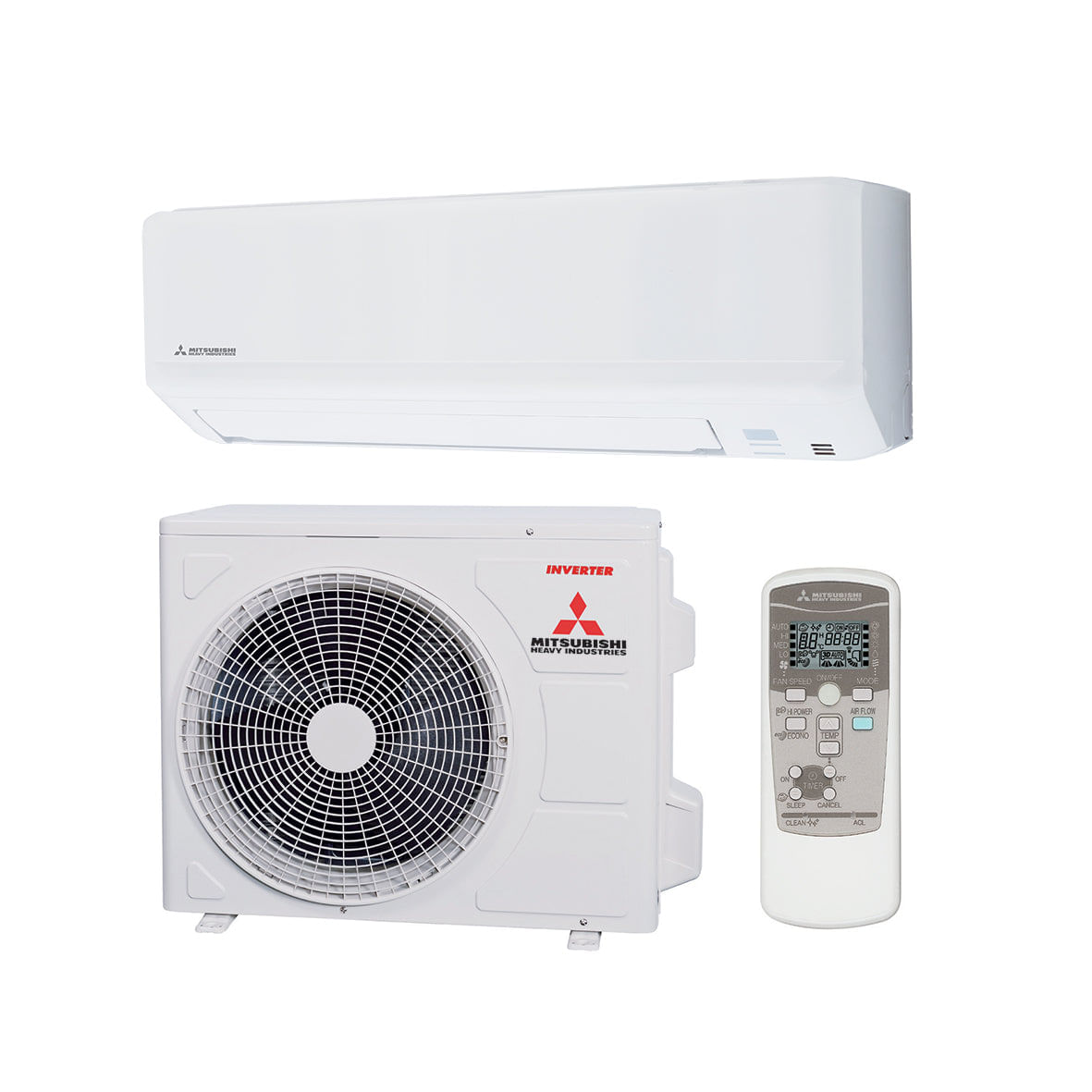 Aer conditionat Mitsubishi Heavy Nyoko Plus 12000 BTU, SRK/SRC35ZSP-W1, Inverter, A++/A+, Alb