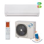 Electronice si Electrocasnice - Climatizare si sisteme de incalzire - Aparate racire aer - Aer conditionat - Aer Conditionat Airwell, Aura HDLA35, Smart Inverter 12000 BTU, A++/A+, Incalzire, Wi-Fi, Night Mode, I Feel, Alb - Infinity.ro