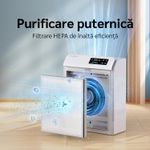 Electronice si Electrocasnice - Climatizare si sisteme de incalzire - Aparate filtrare aer - Purificatoare de aer - Filtru Purificator de aer Evoair HOMI P300, 3in1, Filtru True HEPA, Filtru Carbon Activ, Prefiltru, Original - Infinity.ro