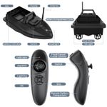 Sport si Outdoor - Sporturi acvatice - Pescuit - Echipament suplimentar pentru pescuit - Barca Plantat, Nadit si Momit iUni V805, 3500mAh, 1.5kg, 500m, 15km/h - Infinity.ro