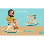 Jucarii, Copii si Bebe - Jucarii si jocuri - Papusi si accesorii - Casute de papusi si mobilier - Colectia Pomea, Calut balansoar pentru papusi, Djeco - Infinity.ro