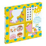 Jucarii, Copii si Bebe - Jucarii si jocuri - Jucarii & jocuri educative - Seturi de artizanat - Colaje cu fetru Iubesc animalele, Djeco - Infinity.ro