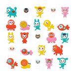 Jucarii, Copii si Bebe - Jucarii si jocuri - Jucarii & jocuri educative - Seturi de artizanat - Colaje cu fetru Iubesc animalele, Djeco - Infinity.ro