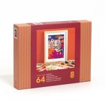 Jucarii, Copii si Bebe - Jucarii si jocuri - Jucarii & jocuri educative - Seturi de artizanat - Atelier creativ 64 pentru adulti Goblen si broderie, Djeco - Infinity.ro